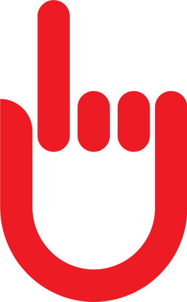 手标志模板图片下载