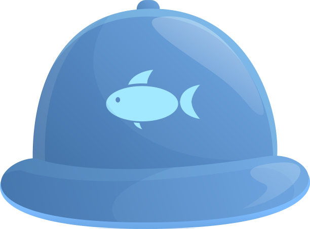 渔夫头饰图标卡通风格图片下载