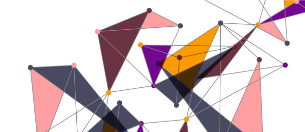 线点连接三角技术图片下载