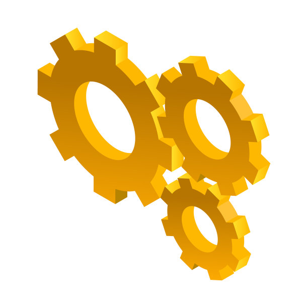 齿轮在等距图片下载