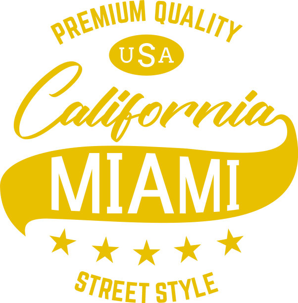 美国加州迈阿密黑色牛仔布图片下载