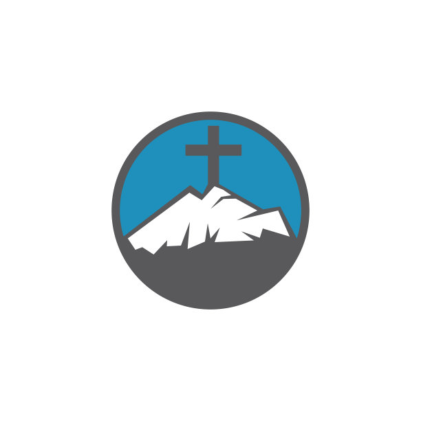 浸信会十字山标志设计图片下载