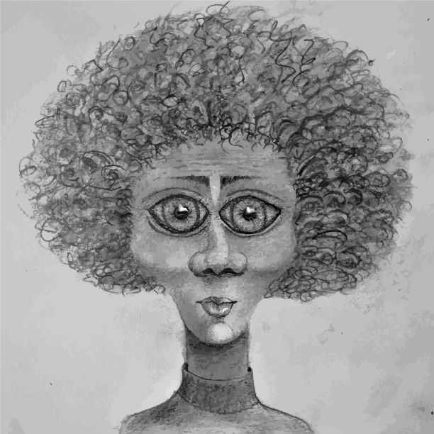 非洲式发型美图片下载