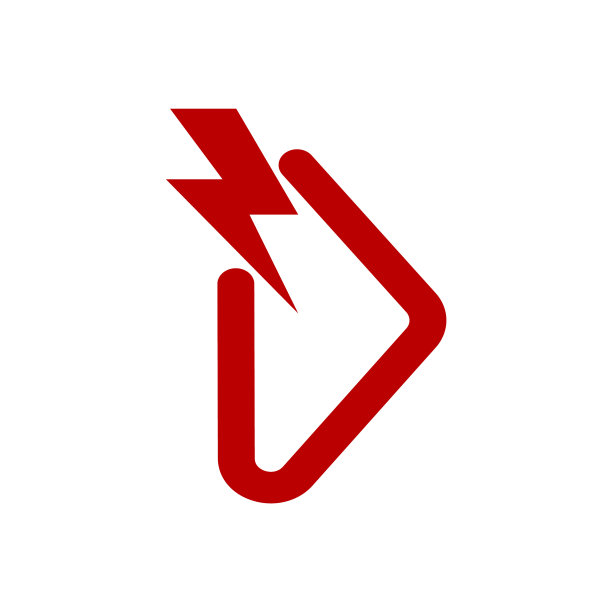 迅雷红色标志和图标图片下载