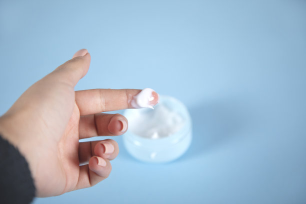 女人的手指奶油图片下载