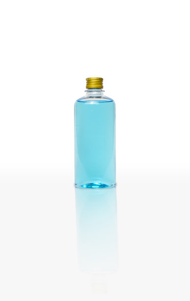 酒精消毒瓶隔离图片下载