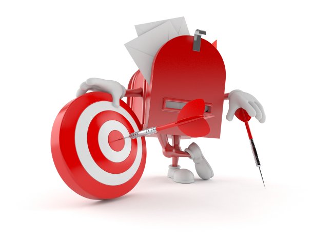 信箱字符与靶心图片下载