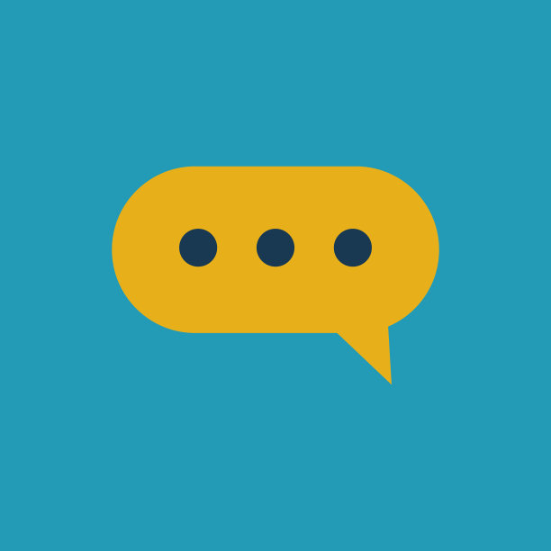 icon.Thoughts聊天。平面设计说明图片下载