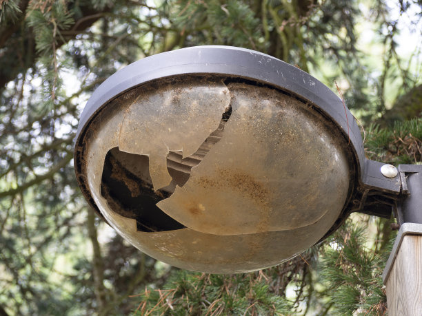 用破街灯拍摄的细节图片下载