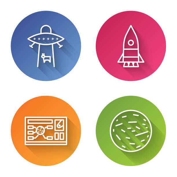 设定线行星火箭飞船未来hud图片下载