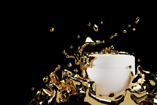 化妆品模型3d渲染图片下载