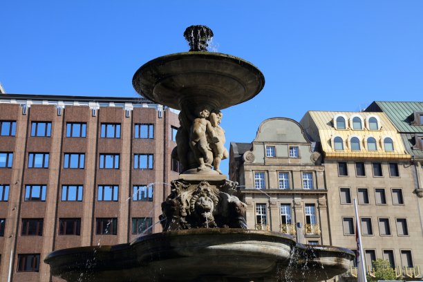 德国杜塞尔多夫城市图片下载