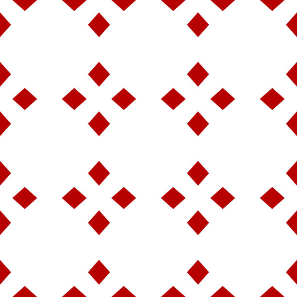 无缝图案与钻石牌套装。没完没了的背景。矢量插图。图片下载