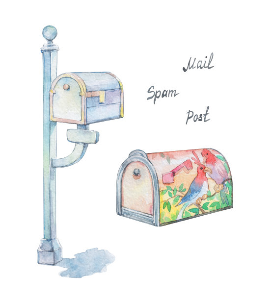 落地安装美式邮箱图片下载