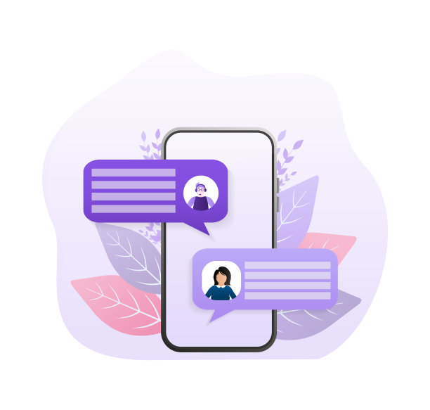 电话接线员。卡通人物。支持服务图标。在线支持呼叫中心。客户服务。矢量插图，虚拟商务助理。图片下载