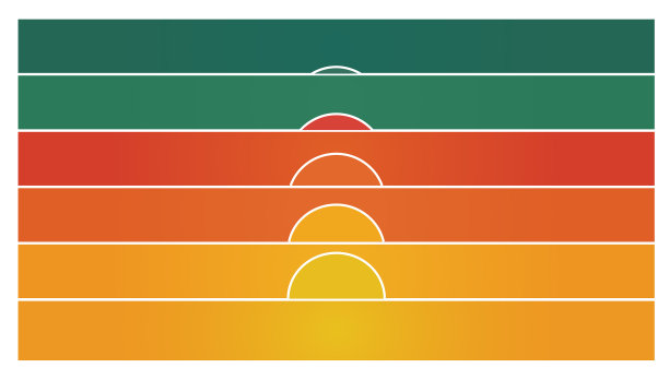 抽象的日出景观图片下载