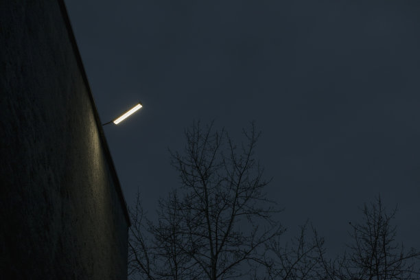 明亮的灯笼在建筑物的屋顶上。图片下载