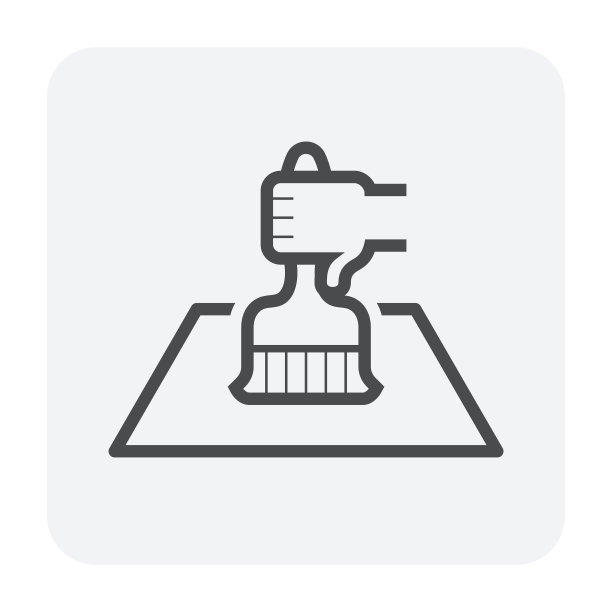 瓷砖地板上图标图片下载