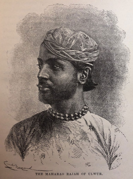 古代插图-印度-王公拉贾·乌尔瓦-皇室图片下载