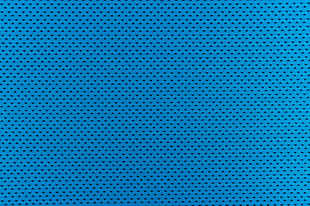 蓝色面料纹理背景图片下载