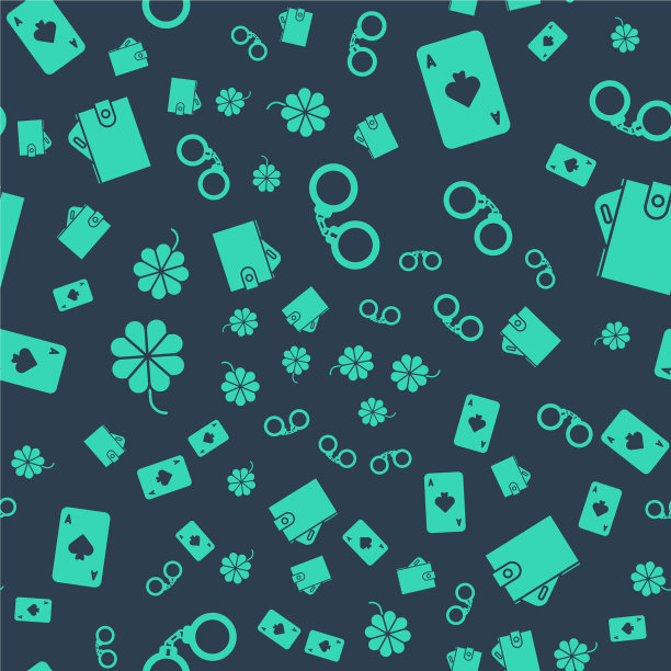 设置手铐扑克牌与黑桃赌场图片下载