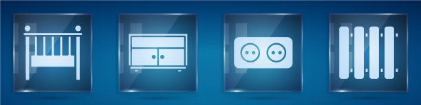 摆倒钩，摇篮床，衣柜，抽屉图片下载