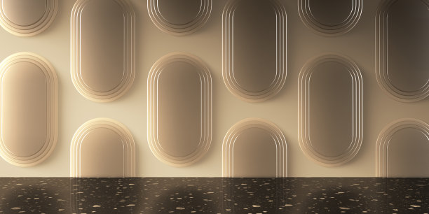 3d渲染极简模板，展示。图片下载