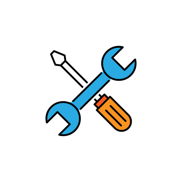 技术线彩色图标。团队合作的想法。符号和符号可以用于网页，标志，手机应用程序，UI，用户体验图片下载