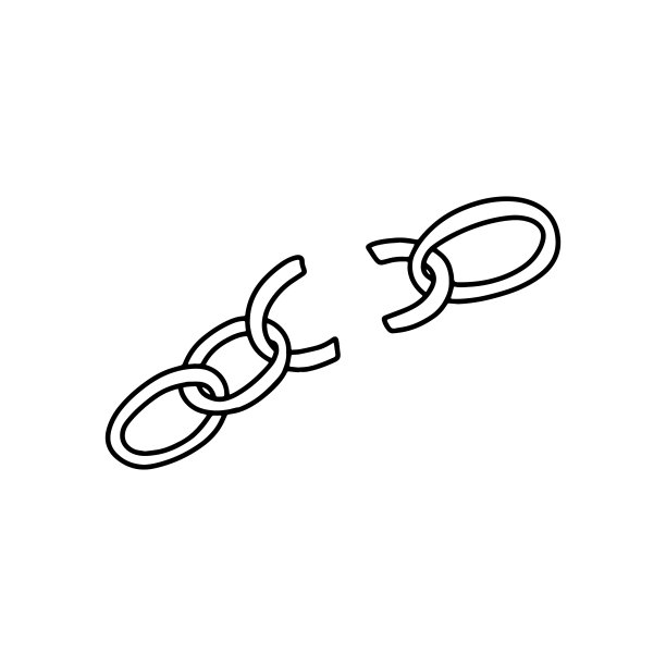 断路图标的轮廓。图片下载