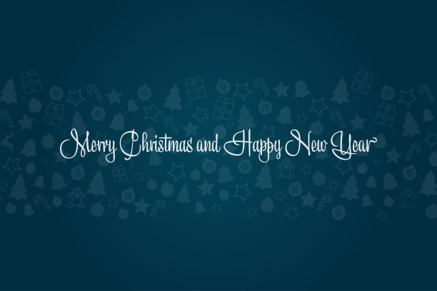 圣诞快乐新年好，节日概念，背景、banner、卡片、海报模板矢量素材图片下载