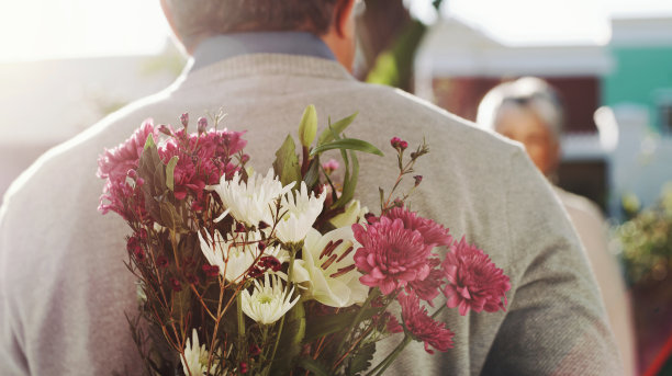 一个美丽的姿态，一个美丽的浪漫图片下载