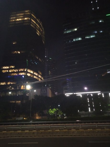 城市的摩天大楼在夜晚27图片下载