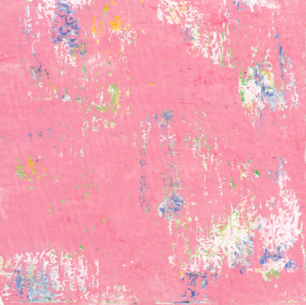 各种颜色的图形背景。在水彩纸上粘贴丙烯酸。图片下载