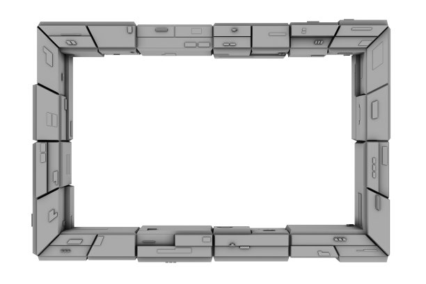 未来画框设计元素图片下载