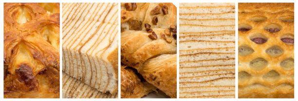 甜酥酥皮拼贴，酥皮收藏图片下载