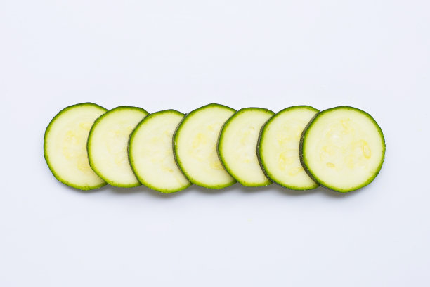 白底西葫芦片。本空间图片下载