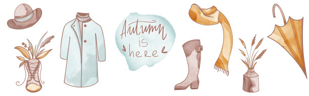 可爱舒适可爱的秋天图片下载