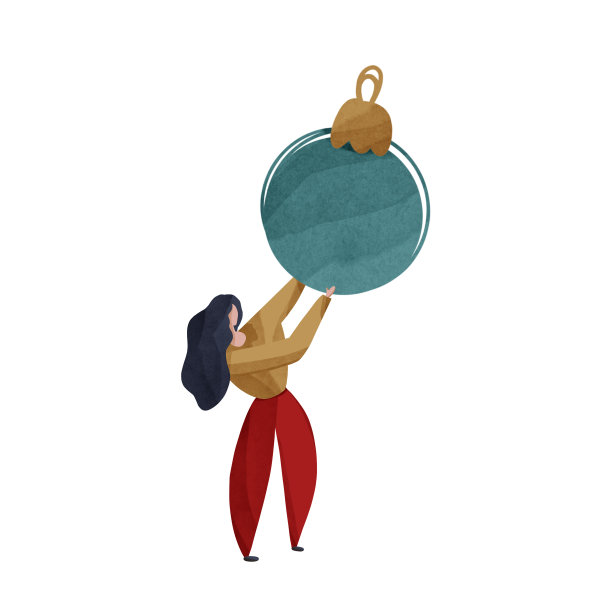 可爱舒适的新年图片下载