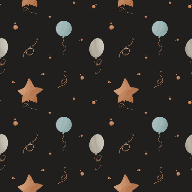 可爱温馨的生日元素图片下载