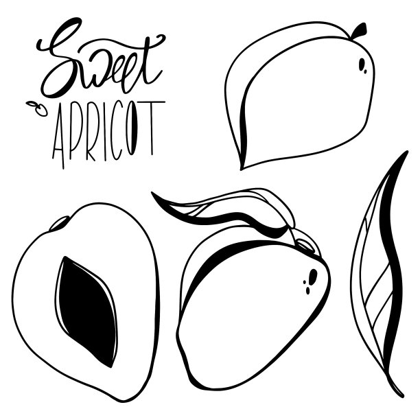 略带甜杏味图片下载