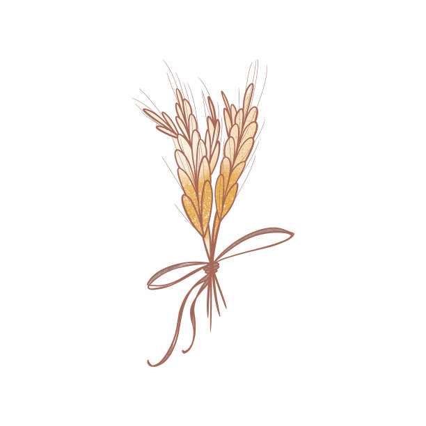 可爱的卡哇伊趋势树枝和啤酒花水果图片下载