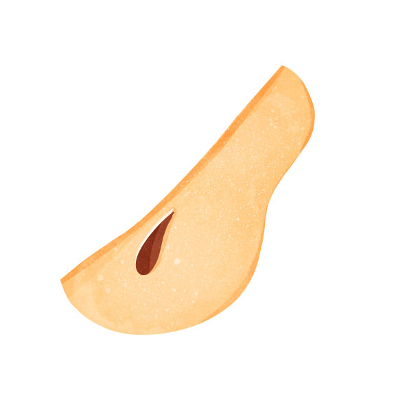 可爱可爱的梨和切片图片下载