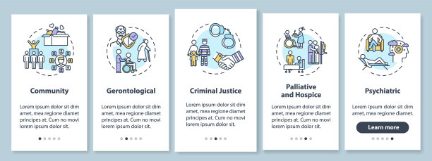 在手机应用页面上关注老年人图片下载