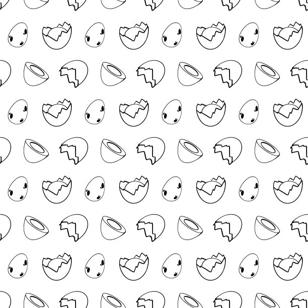 鸡蛋，煮，半壳，半壳棕色蛋壳图片下载