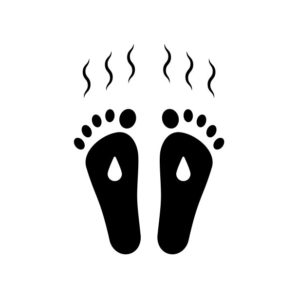 汗臭的脚图标图片下载