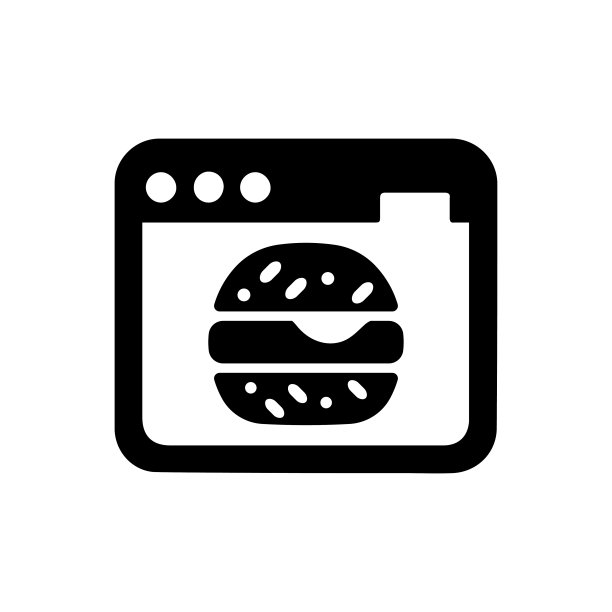 在线食品订单图标图片下载