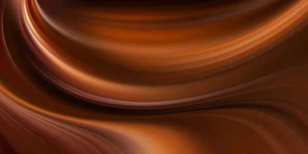 布朗流背景。波浪巧克力液体形状的颜色背景。时尚的艺术设计图片下载