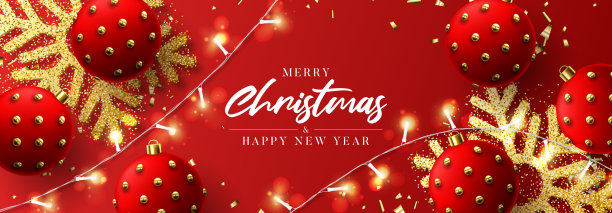 圣诞快乐，新年快乐素材图片