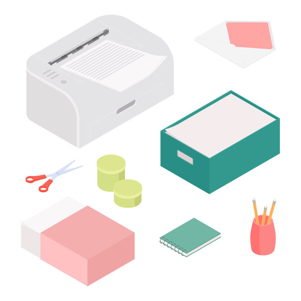 办公用品和文具图片下载