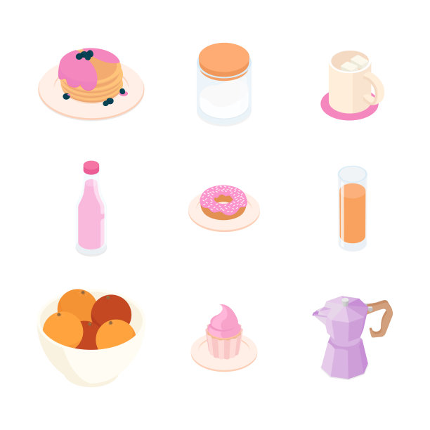 早餐设置图片下载